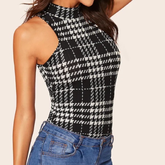 Black and White Bodysuit - Picture 2 of 7